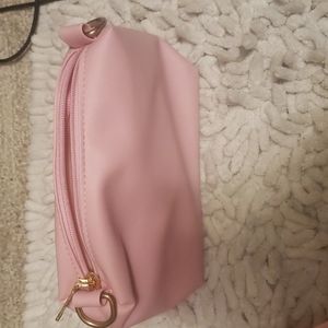 New not used pink makeup bag